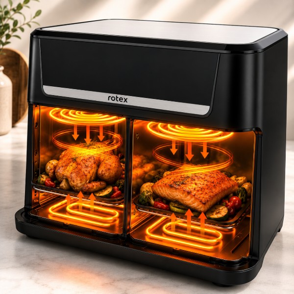 Фото - Мультипечь Rotex ROM1210-2XL MultiFry DUO